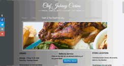 Desktop Screenshot of chefjohnnycarino.com